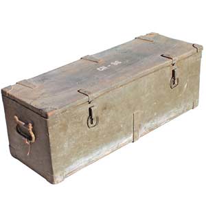 WOODEN CHEST CH-96 FOR SCR-608,609,610,628/808 U/W BX-4