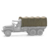 Bâche caisse arrière GMC CCKW353