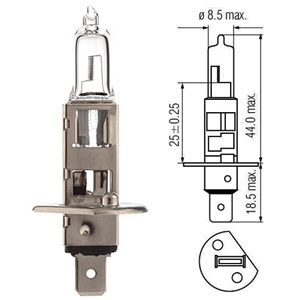 AMPOULE H1 12V 100W P14.5S