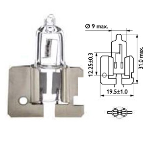 AMPOULE H2 12V 55W X511