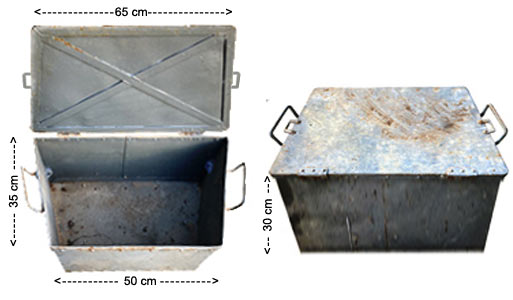 CAISSE À OUTILS MÉTAL POUR TIMON REMORQUE